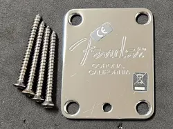 2008 FENDER AMERICAN STANDARD USA CORONA CALIFORNIA NECK PLATE STRAT TELE GUITAR