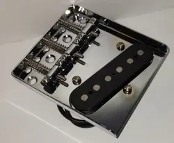 SCRATCH N DENT TELE GUITAR BRIDGE   PICKUP - PARTS TO FIT FENDER TELECASTER