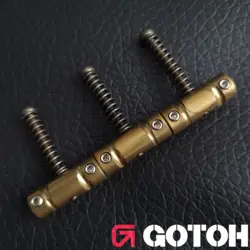 GOTOH IN-TUNE BRASS COMPENSATING SADDLES FENDER TELECASTER TELE *AGED