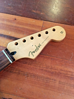 2008 FENDER STRATOCASTER DELUXE PLAYER STRAT NECK ROSEWOOD 12