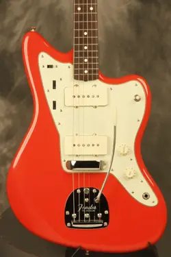 2008 FENDER LIMITED EDITION '62 JAZZMASTER REISSUE THIN SKIN FIESTA RED