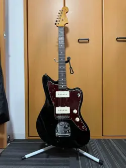 FENDER MEXICO CLASSIC PLAYER JAZZMASTER ELECTRIC GUITAR BLACK  FROM JAPAN