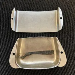 VINTAGE FENDER 70S PRECISION BASS BRIDGE COVER PICKUP FENCE