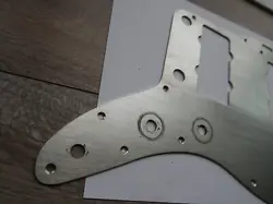 PICKGUARD SILVER ALUMINUM