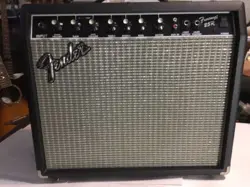 BLACK FENDER FRONTMAN 25R GUITAR AMPLIFIER
