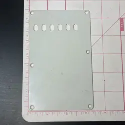 VINTAGE 1982 FENDER STRATOCASTER TREMOLO CAVITY COVER BACK PLATE