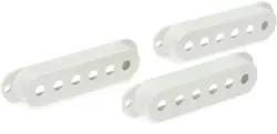 FENDER STRATOCASTER PICKUP COVERS - WHITE (3-PACK) BUNDLE