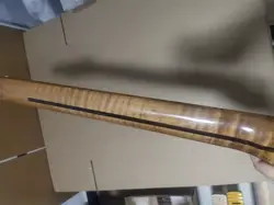 22 FRET TL ELECTRIC GUITAR NECK PART ROASTED FLAME MAPLE FOR DIY FENDER REPLACE