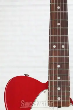 FENDER AMERICAN VINTAGE II 1963 TELECASTER ELECTRIC GUITAR - RED TRANSPARENT