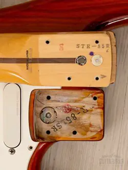 1991 FENDER PRO FEEL SERIES STRATOCASTER STR-850LS W/ USA LACE SENSOR, JAPAN