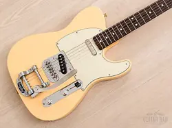 2022 FENDER TRADITIONAL II 60S TELECASTER FSR BIGSBY VINTAGE WHITE, JAPAN MIJ