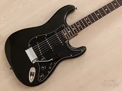 1979 FENDER STRATOCASTER VINTAGE GUITAR BLACK, 100% ORIGINAL W/ HANGTAGS, CASE