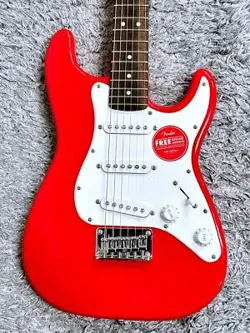 SQUIER BY FENDER MINI STRATOCASTER DAKOTA RED (2019)