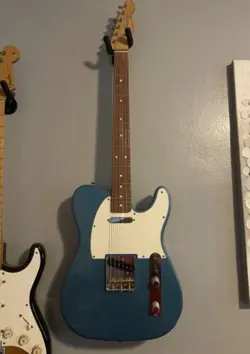 2021 FENDER MIM TELECASTER, LAKE PLACID BLUE