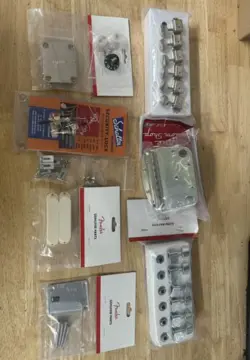 FENDER GUITAR PARTS LOT