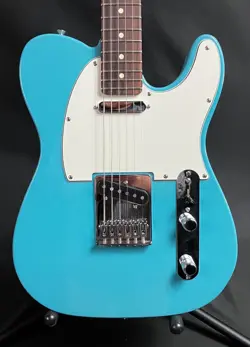 FENDER PLAYER II TELECASTER ELECTRIC GUITAR AQUATONE BLUE FINISH