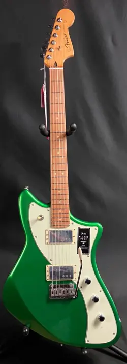 FENDER PLAYER PLUS METEORA HH ELECTRIC GUITAR COSMIC JADE FINISH W/ GIG BAG 392