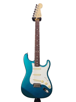 [FENDER JAPAN] ST-43 LAKE-PLACID-BLUE USED 2005S BASSWOOD BODY W/SOFT CASE