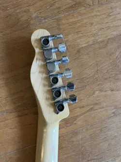 GENUINE WD MUSIC FENDER LICENSED TELE NECK - MAPLE TNMCM