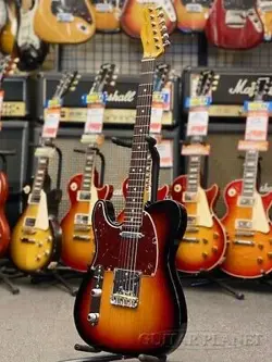 FENDER AMERICAN PROFESSIONAL II TELECASTER LEFT HAND  3 COLOR SUNBURST   ROSEW