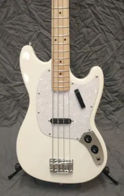 CUSTOM FENDER SQUIER MUSTANG/BRONCO SHORT-SCALE BASS GUITAR UPGRADED *LOOK HERE!