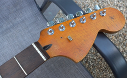 FENDER SQUIER RELIC STRAT NECK AGED NITRO '70S STRATOCASTER MR G'S CUSTOMS