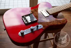 FENDER MEXICO ROAD WORN TELECASTER CANDY APPLE RED