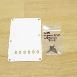 FENDER CUSTOM SHOP LTD ED 69 RELIC STRATOCASTER TREMOLO COVER BACK PLATE PARCH