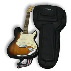 SQUIER BULLET STRAT BY FENDER 6 STRING 21 FRETS ELECTRIC GUITAR AND GIG BAG