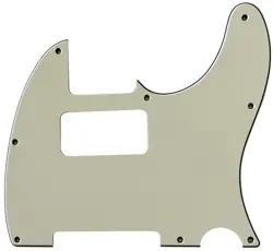 3 PLY PARCHMENT PICKGUARD GUITAR PARTS FOR FENDER 8 HOLE TELECASTER TV STYLE