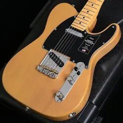 FENDER USA AMERICAN PROFESSIONAL II TELECASTER ROASTED PINE USED W/HARD CASE