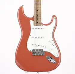 FENDER MEXICO LIMITED EDITION PLAYER STRATOCASTER FIESTA RED USED W/SOFT CASE