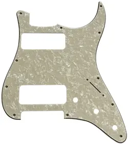 IVORY WHITE PICKGUARD GUITAR PARTS FOR FENDER STRATOCASTER STRAT P90 2 PICKUP