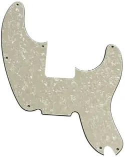 IVORY WHITE PICKGUARD GUITAR PART FOR FENDER TELECASTER PRECISION BASS STYLE