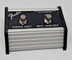 FENDER CHANNEL SELECT DRIVE/MORE DRIVE AMP FOOT SWITCH