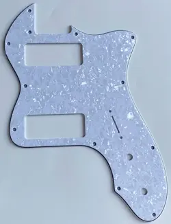 FOR FIT FENDER TELECASTER '72 THINLINE P90 STYLE GUITAR PICKGUARD WHITE PEARL