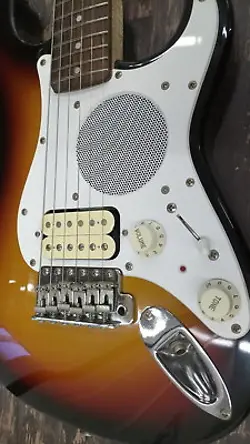 FENDER JAPAN ST-CHAMP USED BASSWOOD BODY ROSEWOOD FINGERBOARD W/SOFT CASE