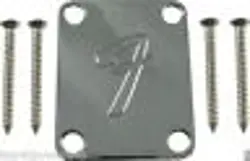 FENDER PRECISION / JAZZ BASS 70'S NECK PLATE CHROME 4-BOLT 