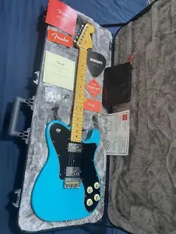 ELECTRIC GUITAR FENDER USA AMERICAN PROFESSIONAL II TELECASTER DELUXE BLUE