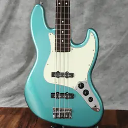 NEW FENDER / FSR HYBRID II JAZZ BASS TEAL GREEN METALLIC ROSEWOOD S/N JD24014126