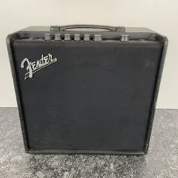 FENDER MUSTANG LT50 50W 1X12 GUITAR COMBO AMP BLACK GREAT CONDITION WORKS