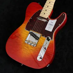 FENDER / 2024 MIJ HYBRID II TELECASTER SUNSET ORANGE TRANSPARENT S/N JD24004438