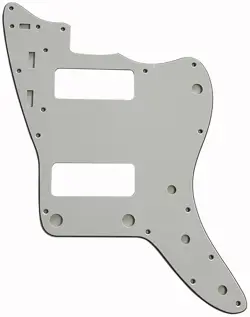 3 PLY WHITE PICKGUARD GUITAR PARTS FOR FENDER US JAZZMASTER P90 GUITAR