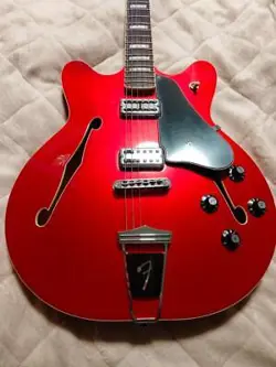 SUPER RARE FENDER MODERN CORONADO II SEMI-ACO SOUND GOOD