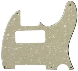 IVORY WHITE PICKGUARD GUITAR PARTS FOR FENDER ESQUIRE TELECASTER 5-HOLE P90