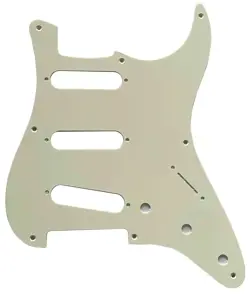 1 PLY PARCHMENT PICKGUARD GUITAR FOR FENDER US 57' 8 SCREW STRATOCASTER STRAT