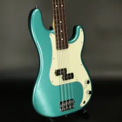 FENDER MIJ  HYBRID II PRECISION BASS TEAL GREEN METALLIC ROSEWOOD S/N JD24014550