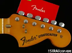 FENDER AV II AMERICAN VINTAGE 1973 STRAT NECK & TUNERS 73 STRATOCASTER MAPLE