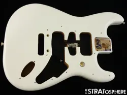 FENDER PLAYER II STRATOCASTER STRAT BODY, GUITAR PARTS ALDER POLAR WHITE