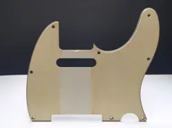 AGED WHITE 3-PLY 8-HOLE PICKGUARD FITS 62 RI TELECASTER TELE